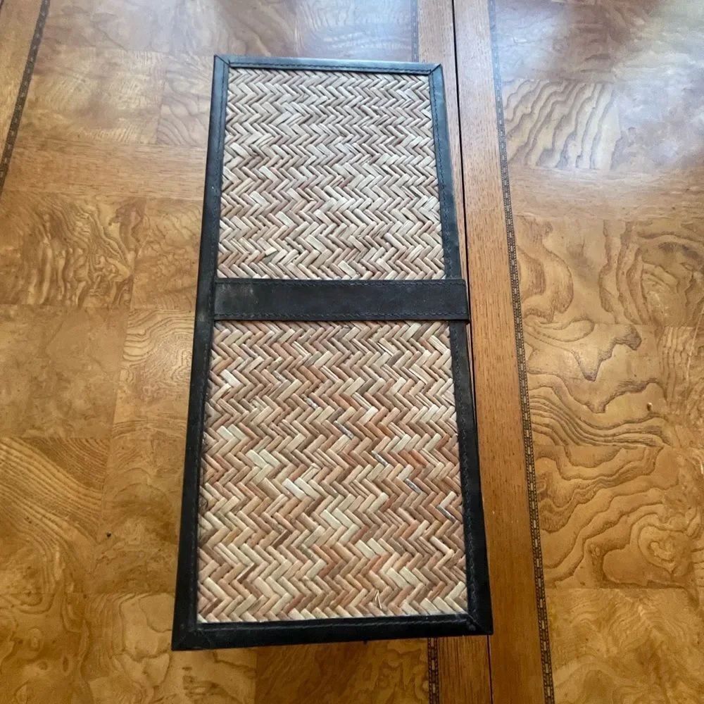 Decorative Wicker & Black Box!